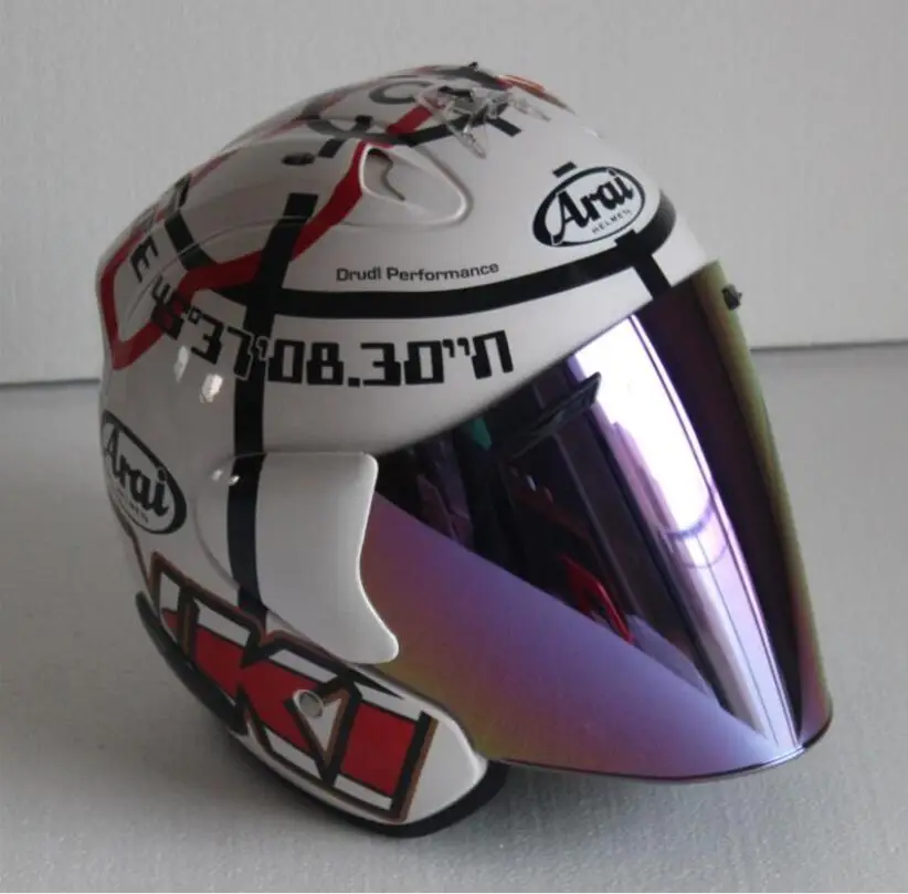 Горячая распродажа! 2018 для ARAI R3 шлем полушлем мотоцикла открытым уход за кожей