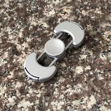 Креативный ускоренный вращающийся металлический ручной Спиннер из цинкового сплава Спиннер для снятия аутизм ADHD декомпрессия для взрослых игрушка