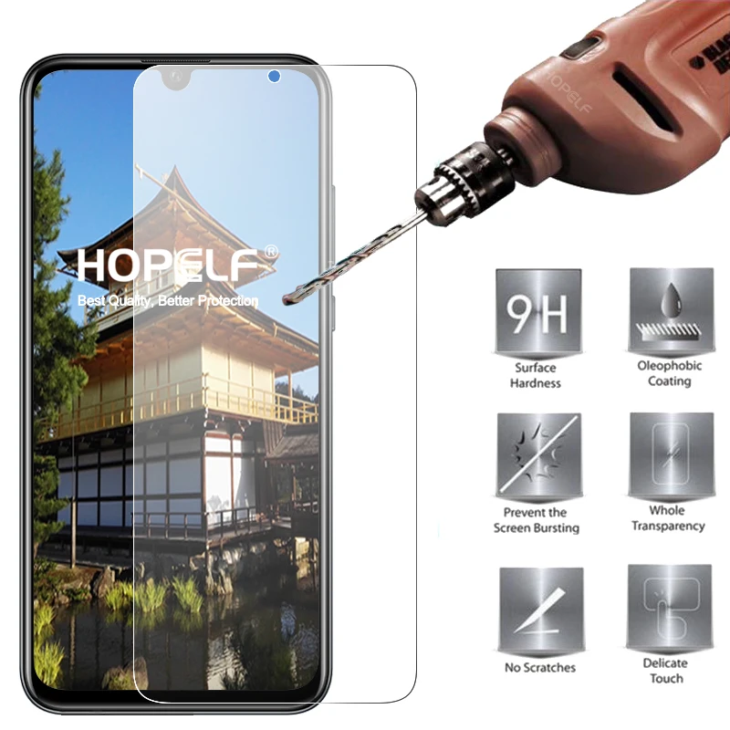 

HOPELF Tempered Glass for Huawei P30 Lite P20 Screen Protector P30 Phone Protective Safety Glass for Huawei P20 P30 Lite Glass