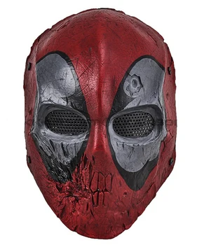 

Paintball Airsoft Wire Mesh Dead Pool Army of Two Full Face Mask Free shipping