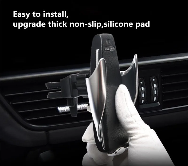 car phone holder wireless charger
