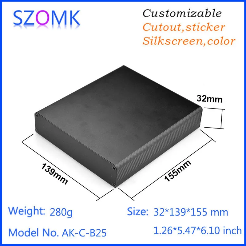aluminum extrusion case szomk aluminum project box electronics enclosure for pcb aluminum amplifier housing box extruded junction box aluminum diy box pcb control enclosure electrical gps tracker outlet boxes (4).jpg