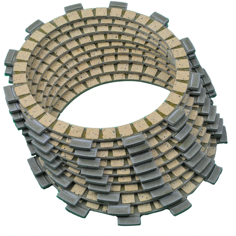 

LOPOR 9pc Motorcycle Paper Base Clutch Plate,Clutch Disc Set For WR250F 2001-2002 YZ250F 2001-2015 WR250F S 2004-2014