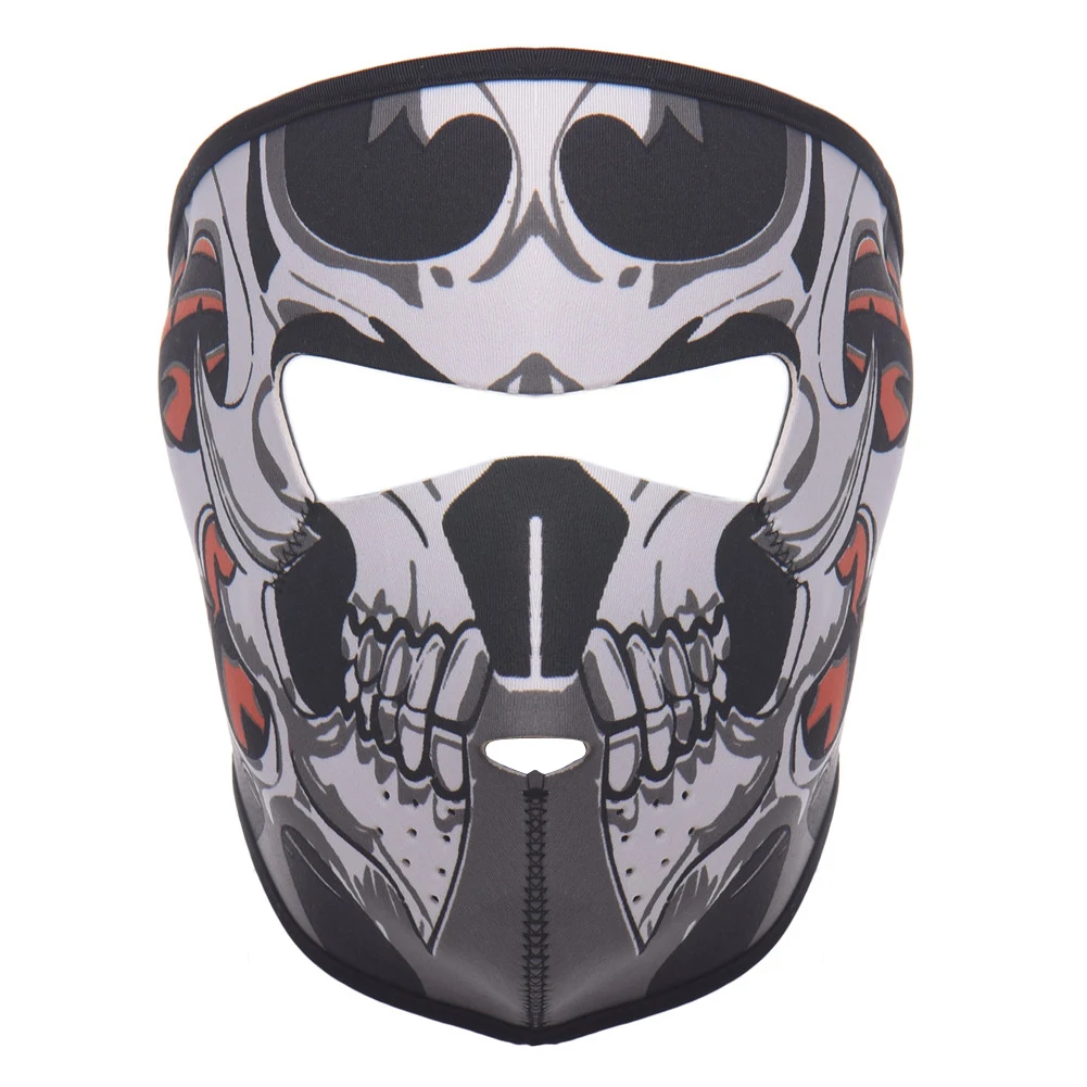 3D Outdoor Sports Mask Skull Cycling Bike Bicycle Riding Face Mask Scarf Scarves Bandana Magic Headband Protect Face Mask
