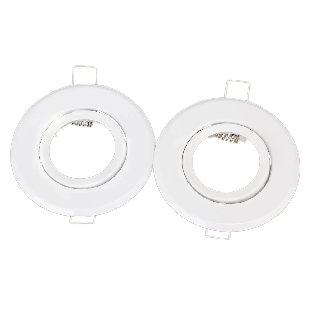 Mr16 Polished Fitting Fixture Lamp Holders Ceiling Spot Downlights White Pack Of 2 - Lamp Bases - AliExpress