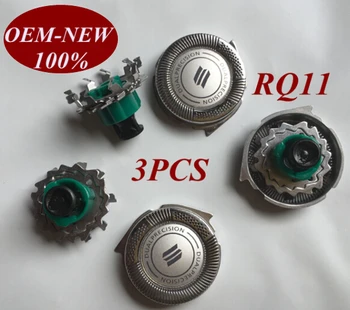 

3Pcs RQ11 Replace head razor blade for Philips shaver RQ10 RQ12 RQ32 RQ328 RQ330 RQ331 RQ338 RQ350 RQ360 RQ361 RQ370 RQ371