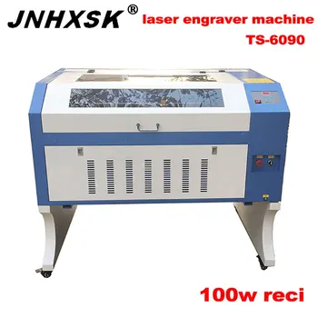 

JNHXSK TS6090 100W laser engraving and cutting machine W2 Reci M2 laser tube 110V/220V CO2 CNC for Acrylic Wood