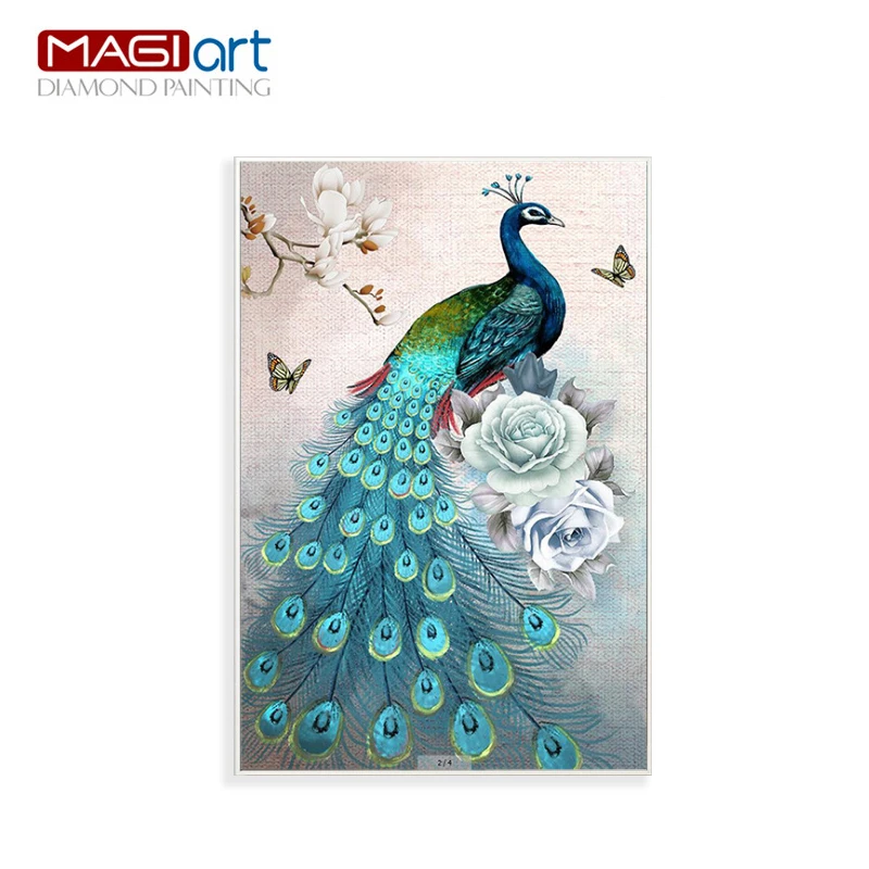 

Diamond painting accessories,Diamond embroidery,5D DIY mosaic Diamant, picture of rhinestones,full round daimond Animals ZMA102