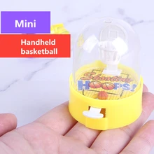 1 шт. ручной баскетбол милый маленький мини ручной Пальчиковый мяч ручной баскетбольные кольца стрельба головоломка игрушка для детей Забавный подарок