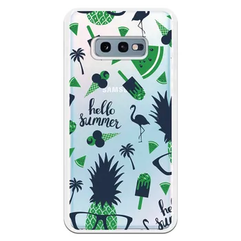 

Stand case costume drawing Hello Summer Blue WP007 for Samsung Galaxy S10 E