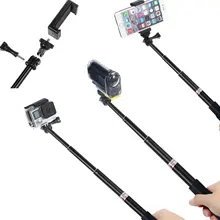 14-in-1 Accessories Kit for Gopro Hero 4 Session Black Silver Hero+ Lcd 3+ 3 2 Selfie Stick/Head Strap/Chest Mount/Floating Grip