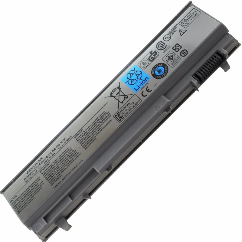 Xinbox-bateria Original do Portátil Dell Latitude E6400 E6500 E6410 E6510 Série W1193 Série - Imagem 2