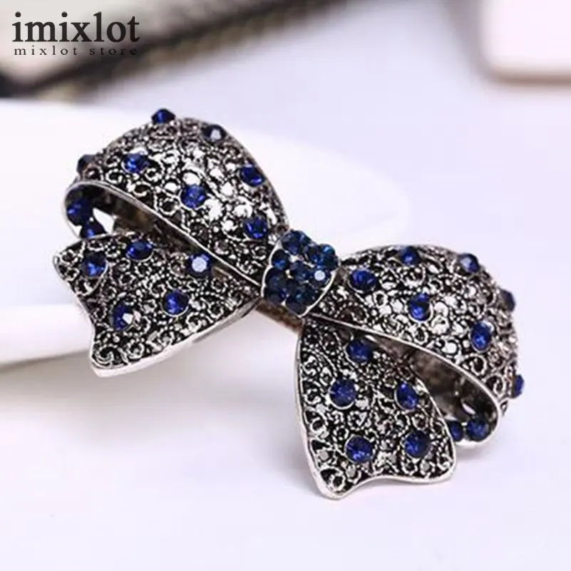 Imixlot модные женские туфли Женские аксессуары для волос 20 Стиль лук цветок шпильки