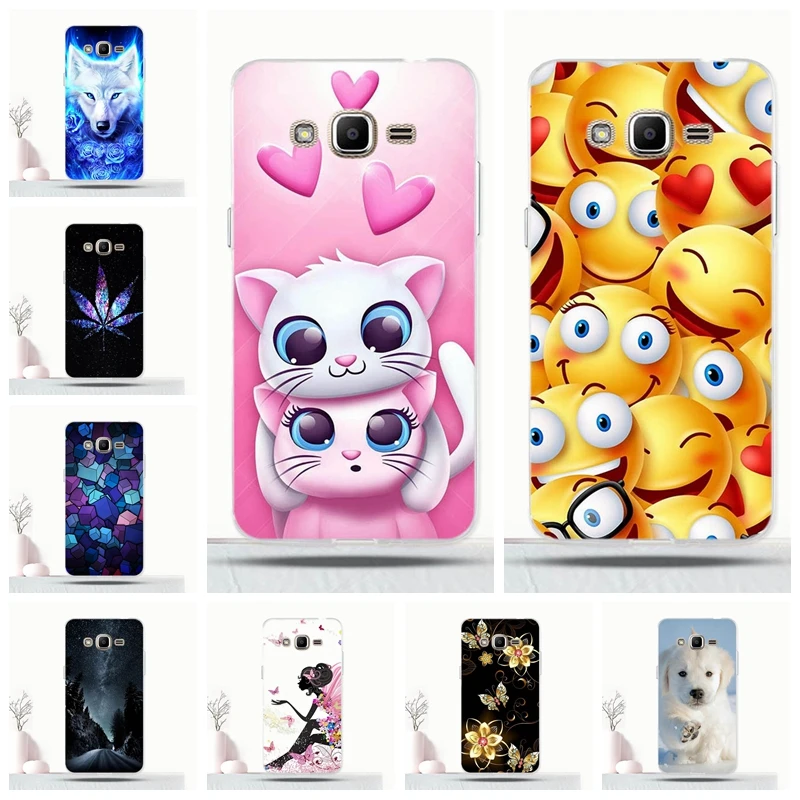 

For Samsung Galaxy J2 Prime Case Floral Pattern For Samsung G532F G532 SM-G532F Cover Soft Silicone For Samsung J2 Prime Coque