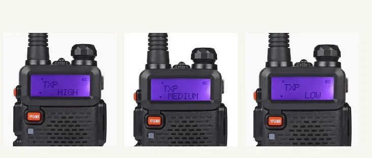 5 шт Baofeng UV-5RTP VHF/UHF Dual Band FM высокое Мощность 1/4/8 W двухстороннее переносной любительский радиоприёмник TalkieTransceiver Кабель для программирования
