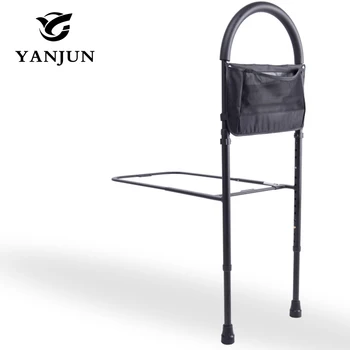 

Bed Assist Bar with Storage Pocket and Height Adjustable Bed Rail for assistance getting in and out of bed at home YJ-2098