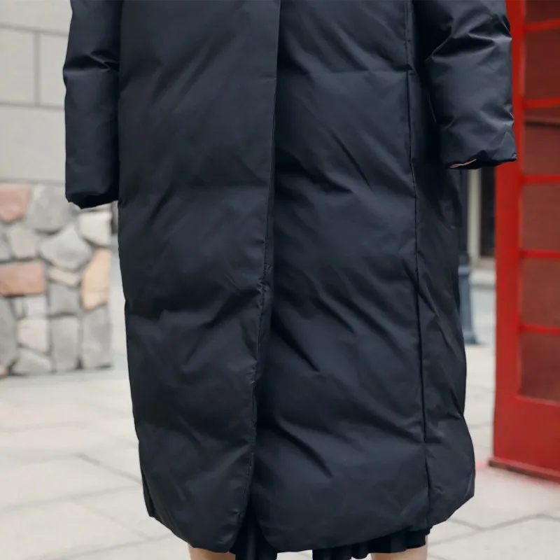 Cheerart Long Winter Parka Women Padded Black Oversized Parka Plus Size Xlong Puffer Jacket And Coat Warm Padded Jacket