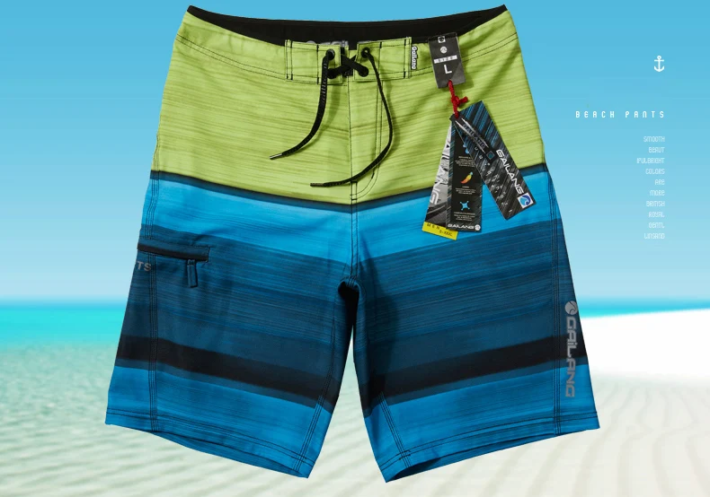 Gailang Брендовые мужские пляжные шорты быстросохнущие мужские купальные шорты повседневные летние пляжные шорты размера плюс XXXL Sunga Bermuda Masculina
