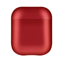 Новинка, высокое качество, сплошной цвет, металлический жесткий чехол для Apple Airpods1/2, Bluetooth наушники, чехол, защитная сумка, подарки