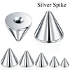 100pcs/lot Stainless Steel Screw Balls Spike Accessories For Lip Nipple Belly Tongue Eyebrow Ear Piercing Rings Jewelry 14G 16G ► Photo 2/6