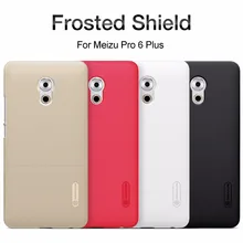 Pro 6 Plus Nillkin Super Frosted Shield Case Back Cover Meizu PRO 5 Pro 6 Plus Hard Cases + Screen Protector