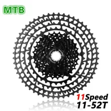 MTB 11 скоростная 11-46t 50t 52t велосипедная кассета 365g Ультралегкая велосипедная кассета свободного хода 11s горная кассета для Shimano M9000 M8000 M7000