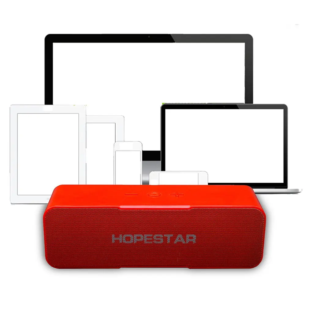 HOPESTAR H13 динамик Портативный беспроводной громкий динамик стерео звук динамик мобильный мощность Поддержка TF карта