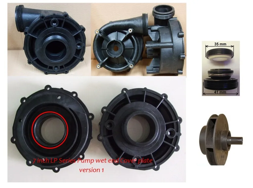 LX LP300 Whole Pump Wet End part,including pump body,pump cover