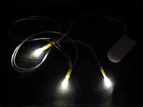 12 шт./лот Белый Розовый Фиолетовый Бирюзовый RGB цвет светодиодные мини огни для