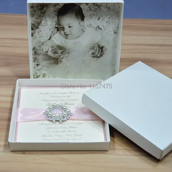 

HI1018- Lovely Baby Shower Invitation / Bithday Invitation for Baby / Party Invitation for Kids