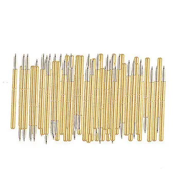 

P100-B Spear Tip Spring Testing Probes Pin Gold Tone Free shipping