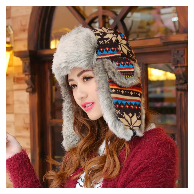 Earflap Hat Cap - Bomber Hats 