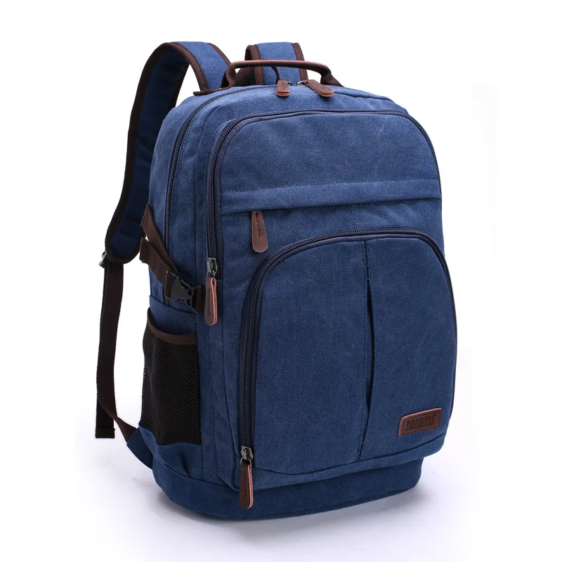  New Fashion Large Capacity Travel Laptop Backpack Bag Men's Backpack Vintage Canvas Backpack School