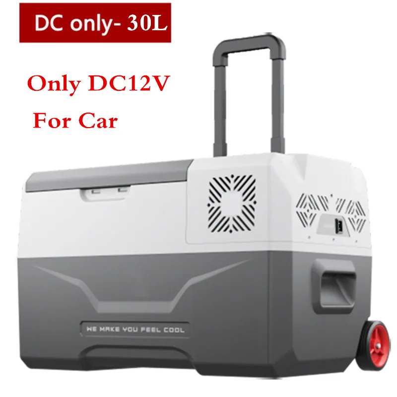  30L Refrigerator Auto-Refrigerator 12V Portable Mini Fridge Compressor Car Refrigerator Car Fridge 