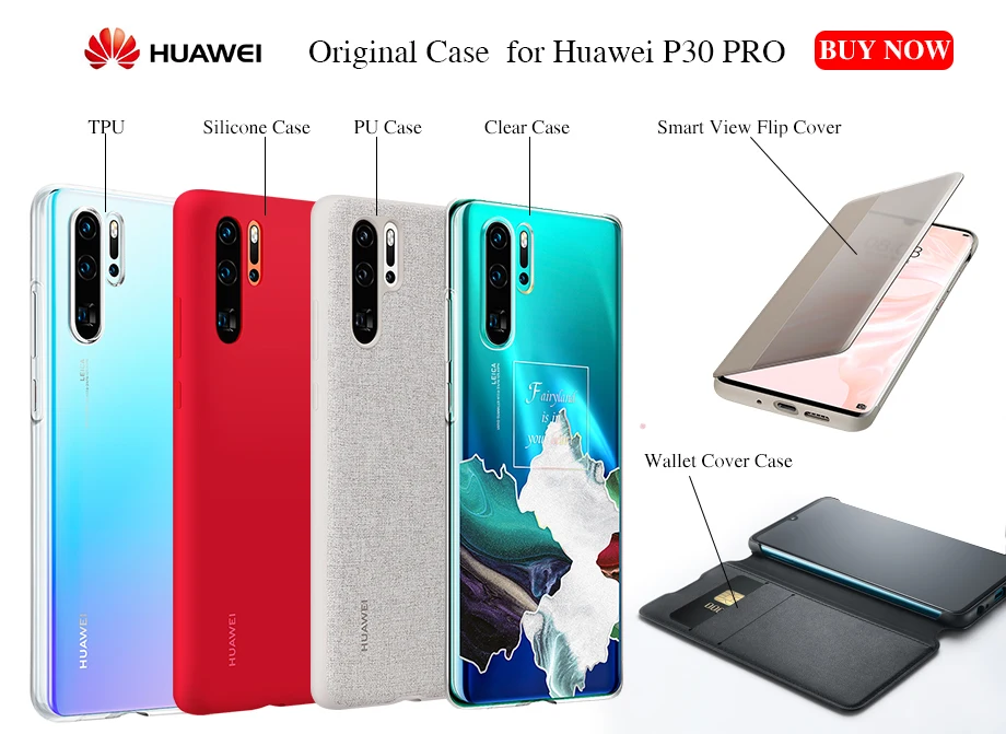 Мобильный телефон huawei P30 Pro, 8 ГБ, 128 ГБ, 6,47 дюймов, OLED экран, Kirin 980, четыре ядра, Android 9,0, NFC, 4200 мАч