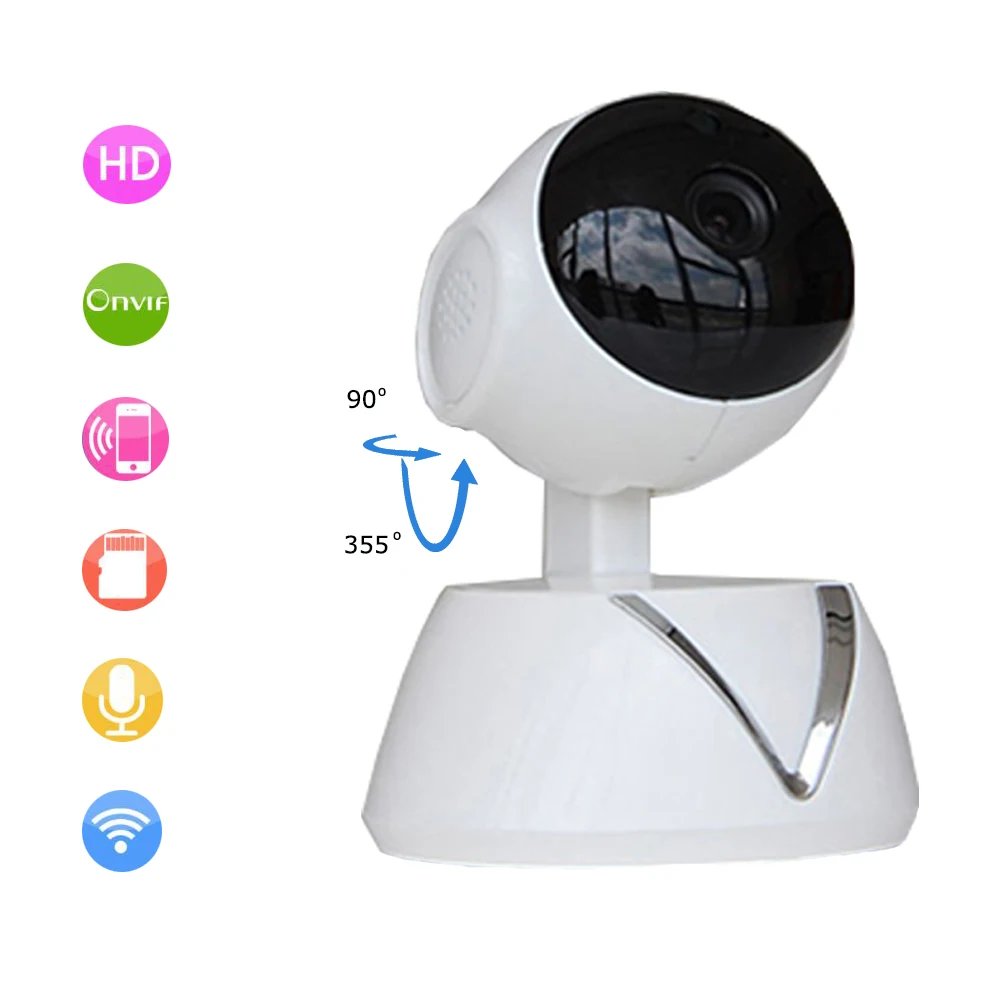 

Wifi IP Camera Wireless 720P Smart Home Security Surveillance Camera Infrared P2P 2-Way talk Webcam Video baby camara Pan tilt