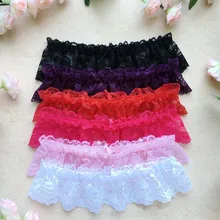 Нижнее белье Свадебные аксессуары Косплей сексуальные черные кружевные эластичные подвязки для ног Пояс на подтяжках