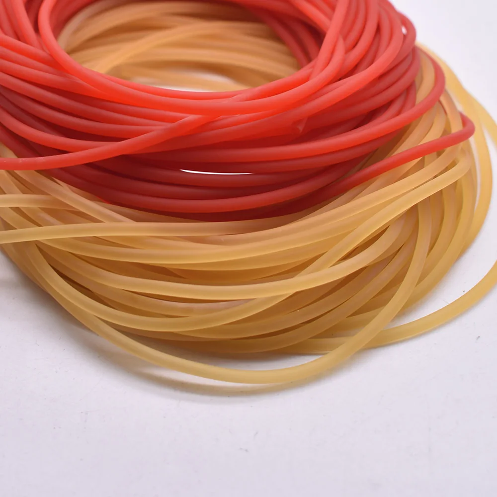 Diameter 2mm 3mm 3.5mm solid elastic fishing rope 10M fishing accessories rubber line for catching fishes fishing rope fishing line