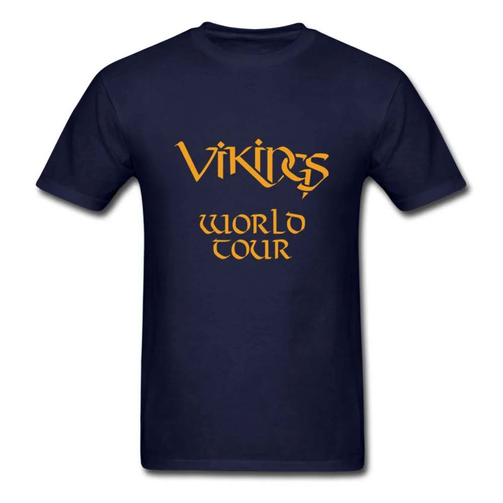 Футболка мужская Vikings World Tour брендовая тенниска из 100% хлопка модная майка новинка