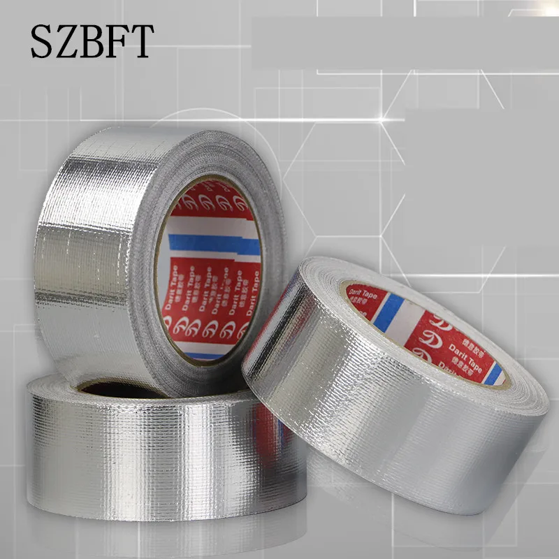 Thick fiberglass cloth aluminum foil tape High temperature tear