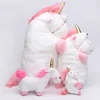 QWZ 56-15cm Fluffy Unicorn Plush Toy Soft Stuffed Animal Unicorn Plush Dolls Juguetes de Peluches Bebe For Kids Christmas Gifts ► Photo 2/6