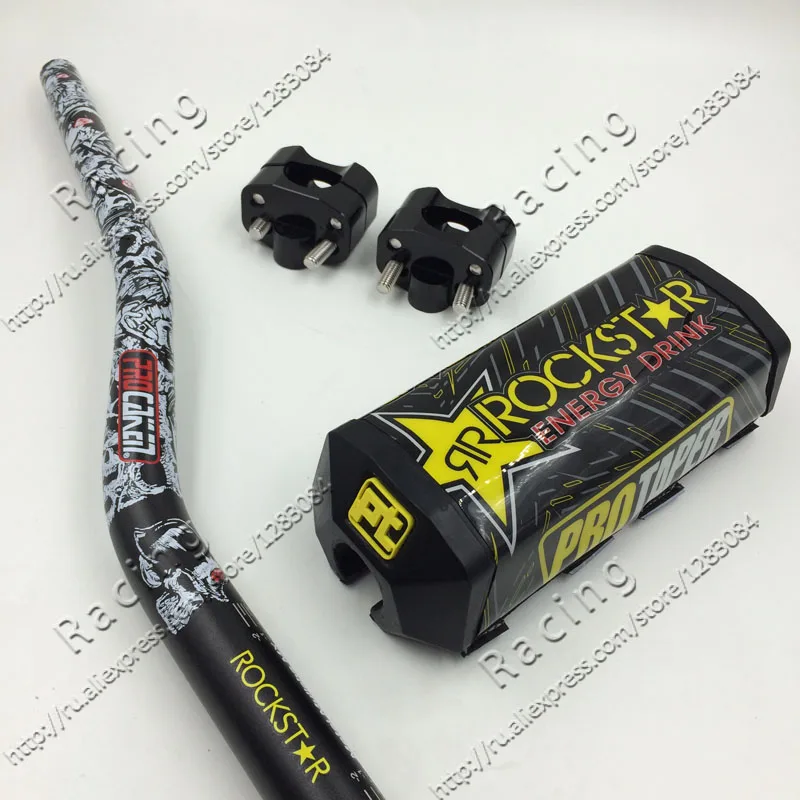 Pro Taper Fat Bar 1-1/" Синий Металл Mulisha пакет мотокросса Fat Bar MX алюминиевый Mad Racing ktm руль 810 мм-28 мм