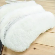 Hot wool insole fur fur winter one warm Australian thick leather men and women snow warm