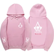 Fashion pink Mens Women font b Assassins b font font b Creed b font Hoodie Sportswear