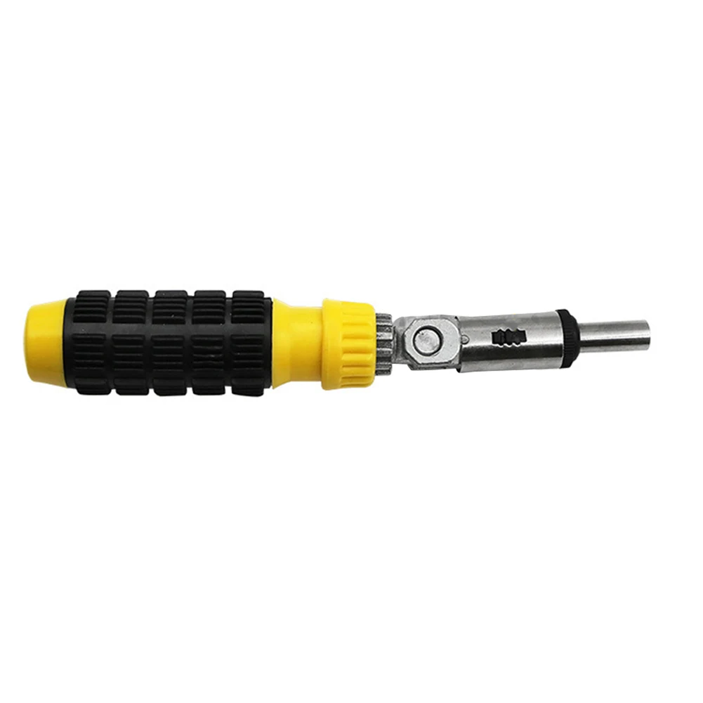 

Multitool 1/4 Inch Ratcheting Screwdriver Rotating Household General Tools Drive Tackle Portable Repair Tool