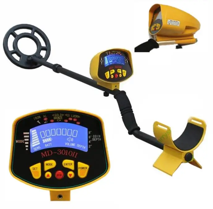 

MD-3010II Deep Range Underground Gold Metal Detector MD3010II+free shipping