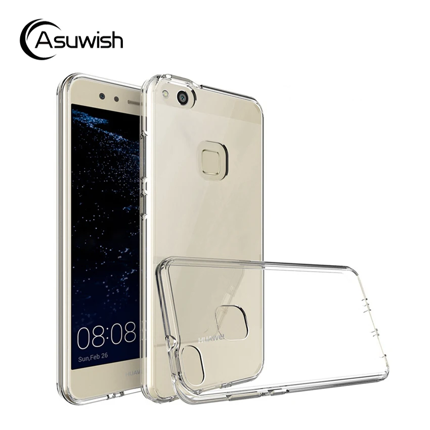 

Hybrid TPU Frame Case Clear Crystal Back Cover Phone Bag Armor Protective Shell Mask For Huawei P10 Lite P10Lite