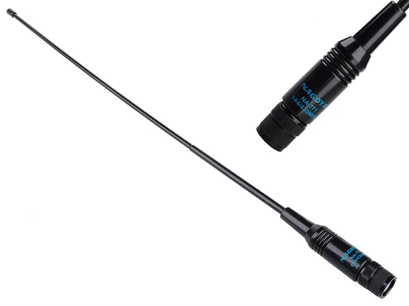 NAGOYA NA 771 Гибкая Двухдиапазонная 144/430 МГц VHF/UHF BNC антенна для Kenwood Tk100 Tk308 IC V8 V82