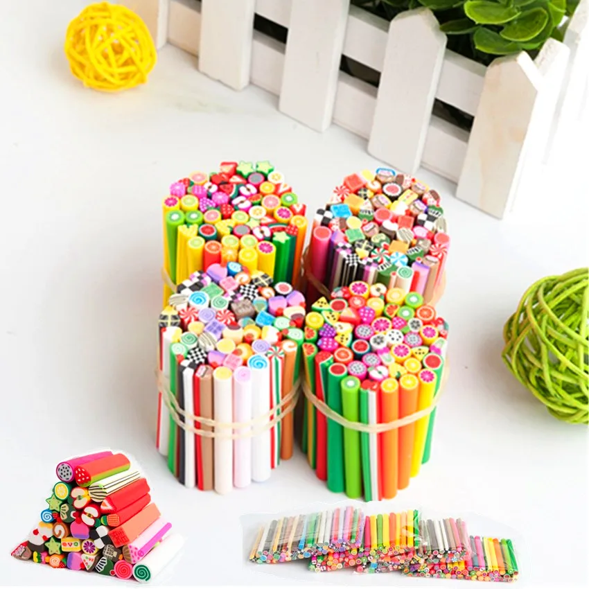 

10PCS/50PCS Slime Fruit Toy DIY Plasticine Mud Playdough Accessories Decoration Fruit Slices Filler For Nails Art Tips