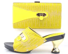 2016 neue Mode Italienische Schuhe mit Passenden taschen Für Party afrikanischen schuhe Und Taschen für Hochzeit schuh und tasche set frauen! Q1-33